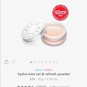 Becca hydra-mist set and refresh powder